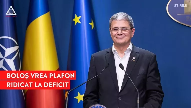 Bolos a cerut oficialilor de la Bruxelles ridicarea plafonului de deficit bugetar al Romaniei