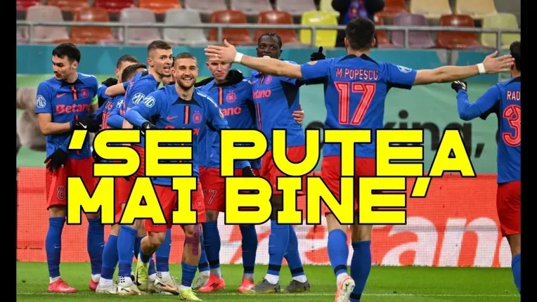 FCSB - Sepsi 3-0. Campioana s-a impus la scor de neprezentare si a devenit liderul SuperLigii