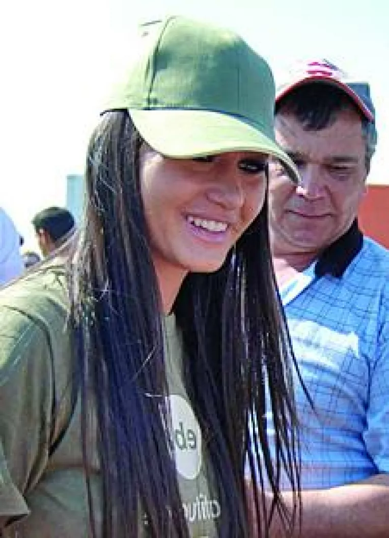 La Valu lui Traian, Elena Basescu si-a facut campanie la deschiderea sezonului de pasunat