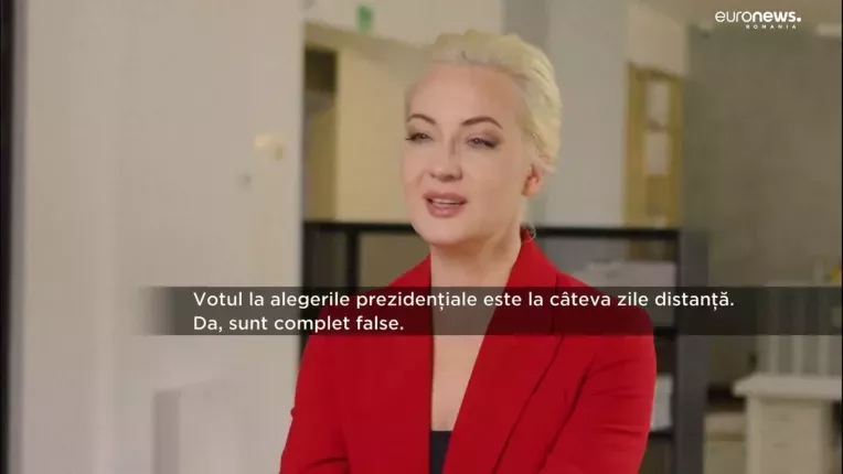 Navalnaya cere vot contra lui Putin: Putem folosi in continuare aceste alegeri impotriva lui