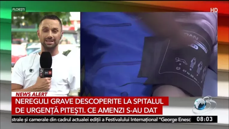 Nereguli grave la Spitalul de Urgenta Pitesti: Igrasie, usi murdare si sterilizare deficitara