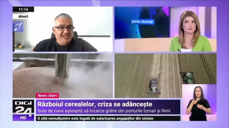 SUA, UE, Republica Moldova si Romania discuta, la Galati, despre rutele pentru cerealele ucrainene
