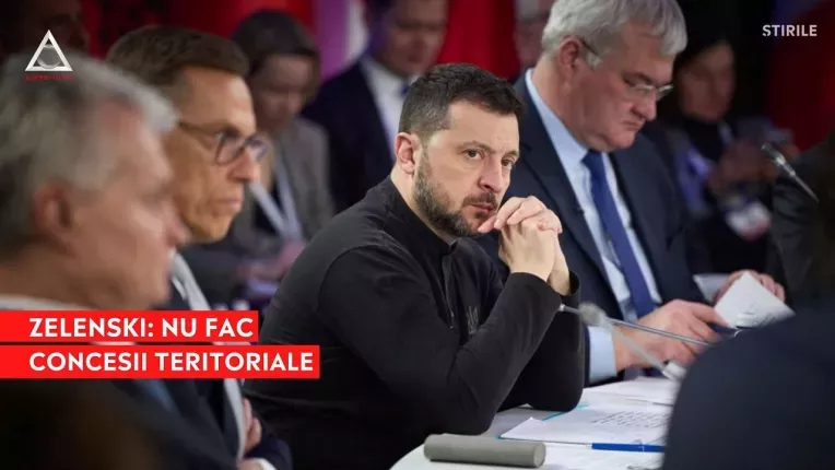 Zelenski  a anuntat ca Ucraina NU va face concesii teritoriale